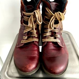 Josef Seibel winter lined leather boots - size 39